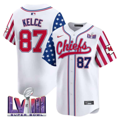 Men’s Chiefs 2024 Independence Day Vapor Premier Limited Jersey – All Stitched