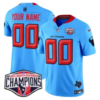 Houston Texans 2024 AFC South Division Champions Patch Vapor Limited Custom Jersey – All Stitched